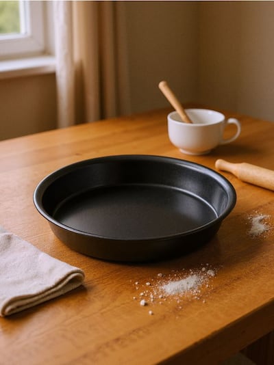 Кругла форма для випікання з вуглецевої сталі