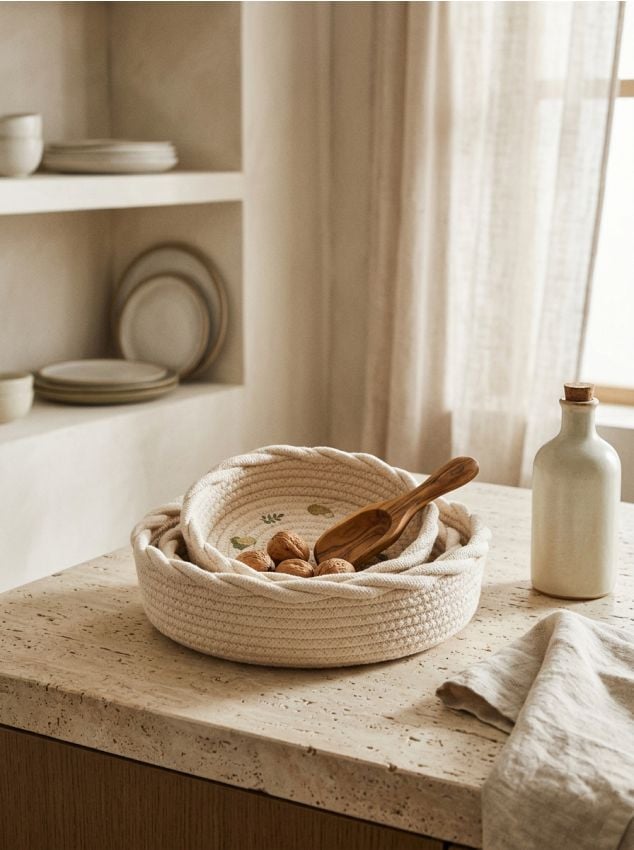 Sinsay - Cutie de depozitare 3 set - alb