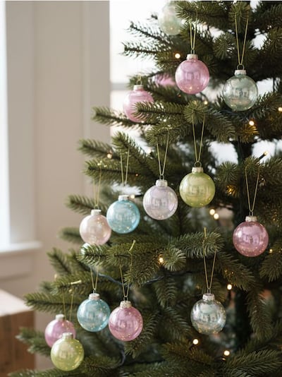 Skleněné baňky, balení 12 ks