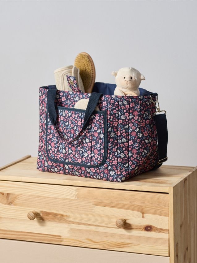 Sinsay - Taška na kočík s kvetmi - viacfarebná