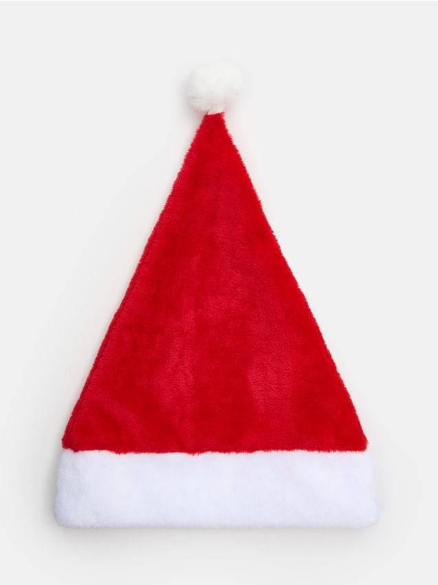 Sinsay - Vianočná čiapka Santa Clausa - viacfarebná