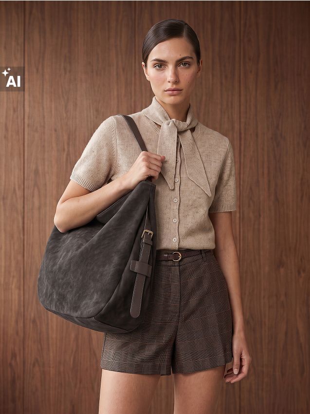 Sinsay - Hobo torba od imitacije kože s podesivim remenom