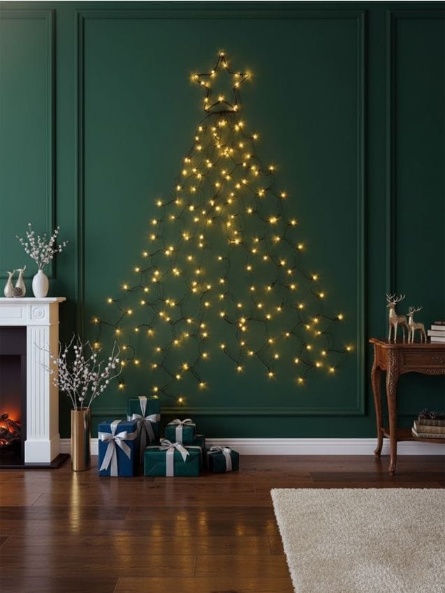 Sinsay - Vianočné LED svetielka - čierna