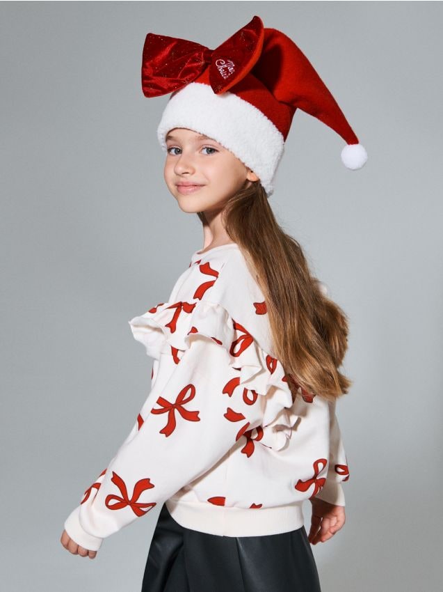 Sinsay - Vianočná čiapka Santa Clausa - viacfarebná