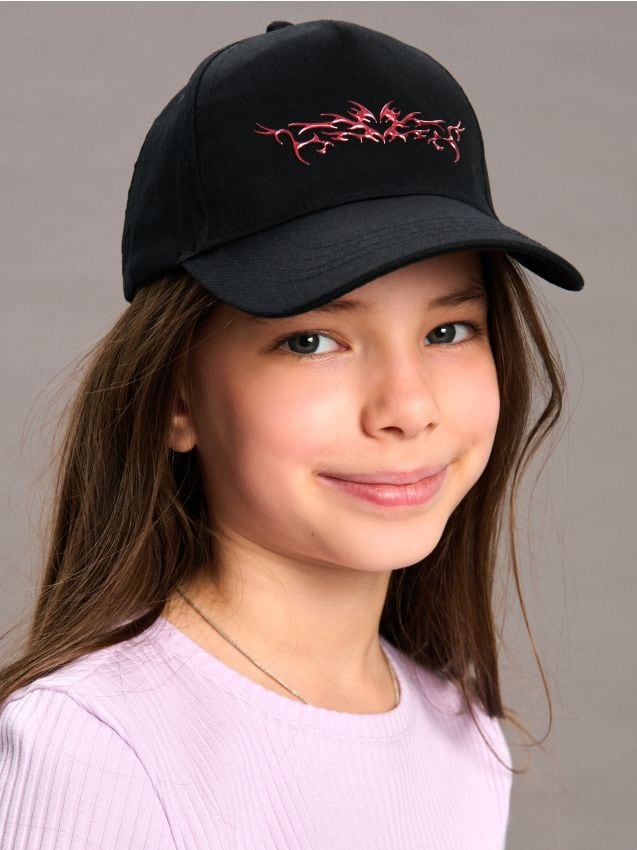 Sinsay - Șapcă - negru