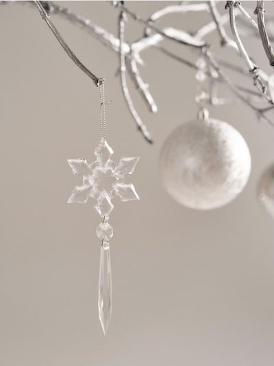 Sada 4 vánočních ozdob