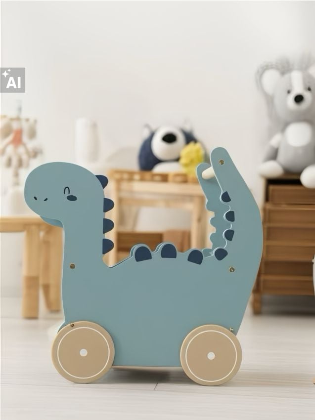 Sinsay - Cutie de depozitare în formă de dinozaur - light blue