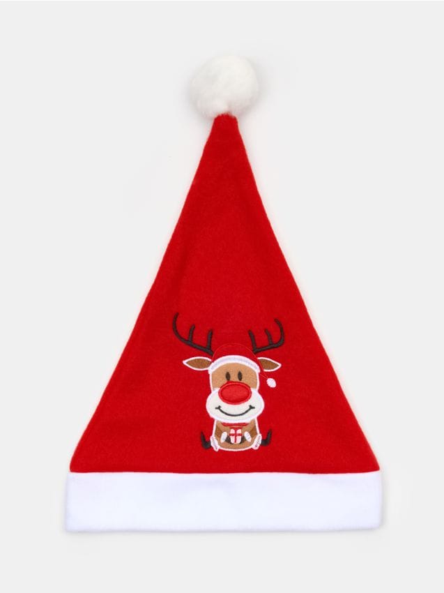 Sinsay - Vianočná čiapka Santa Clausa - viacfarebná