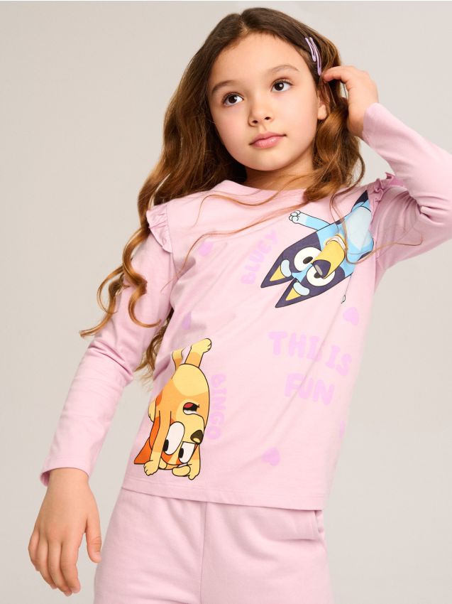 Langarm-T-Shirt Bluey - SINSAY