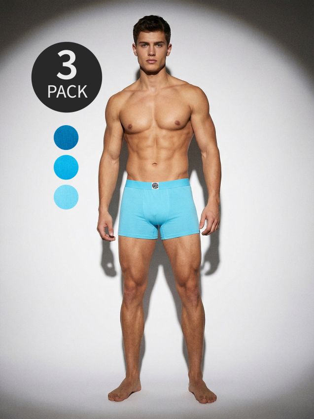 Sinsay - Boxeri din bumbac 3 pack - multicolor