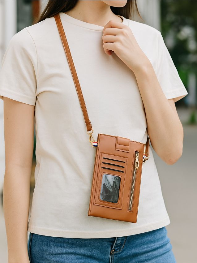 Sinsay - Borsetă verticală - maro