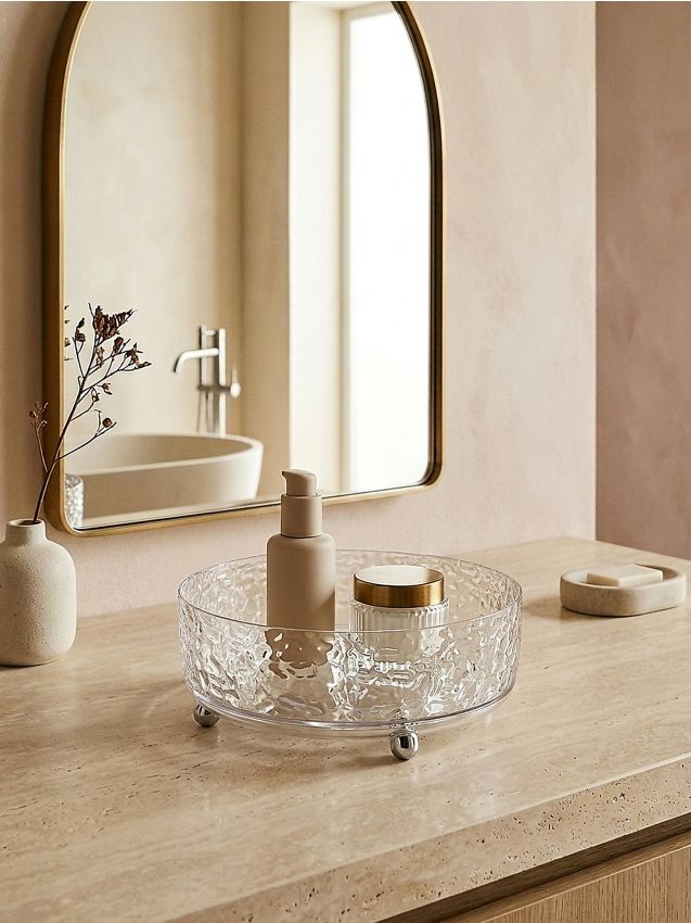 Sinsay - Organizator rotativ pentru cosmetice - clear