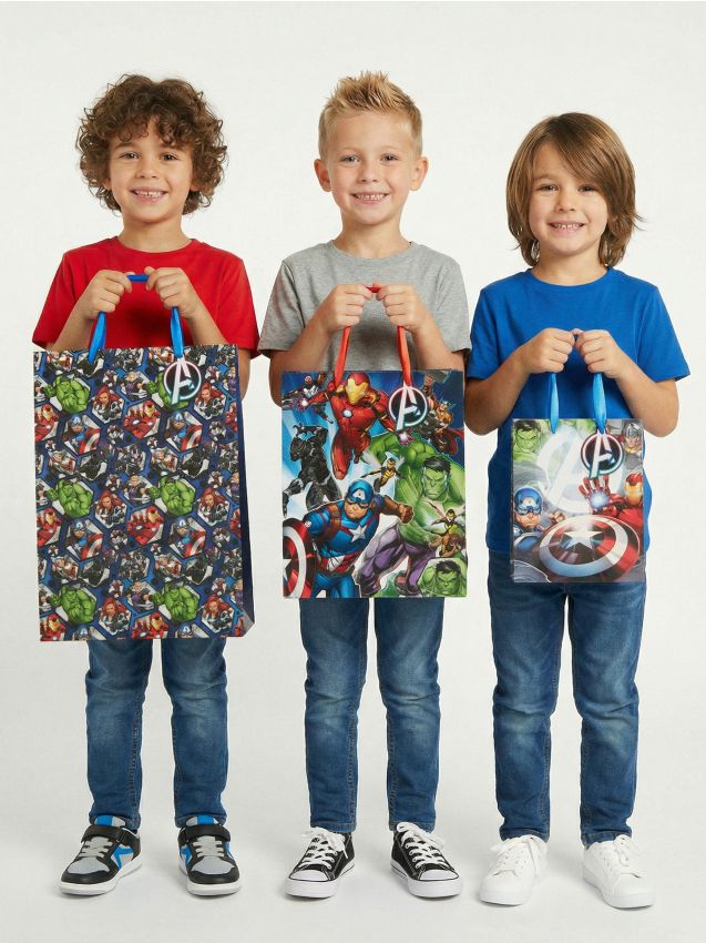 Sinsay - Pungi cadou Marvel 3 pack - multicolor