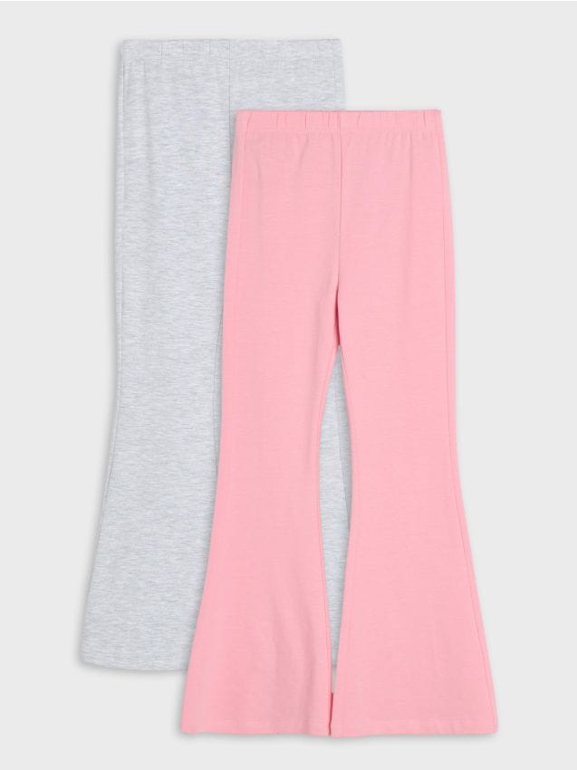 Sinsay - Legginsy flare 2 pack - wielobarwny