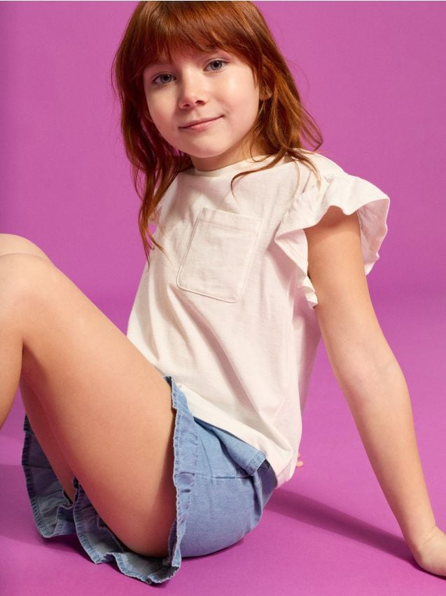 Sinsay - Compleu cu tricou și pantaloni scurți - multicolor