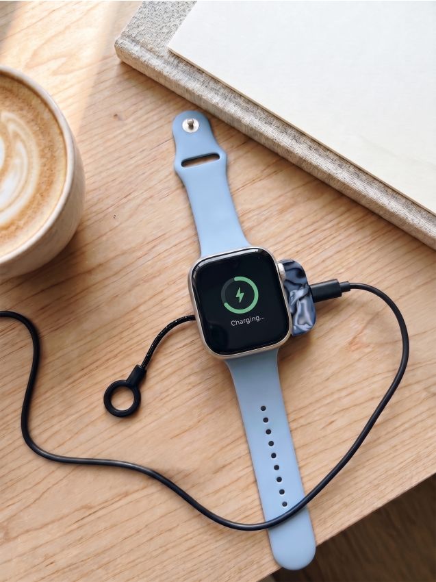 Caricatore portatile magnetico per Apple Watch - blu