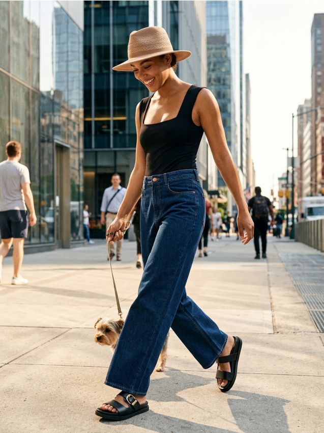 Sinsay - Body cu bretele subțiri - negru