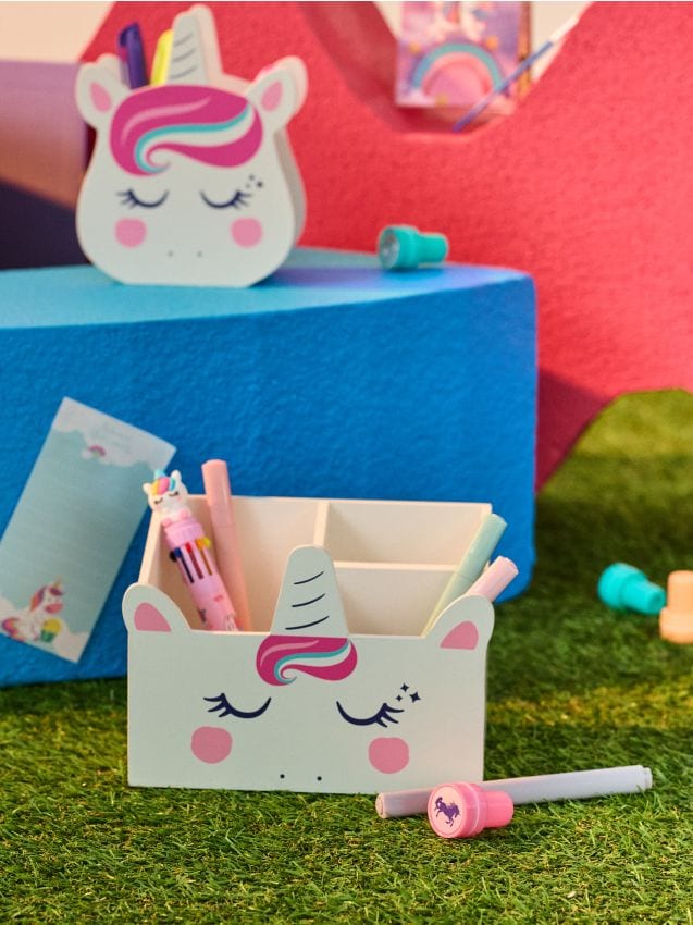 Sinsay - Stolový organizér s priehradkami - ružová