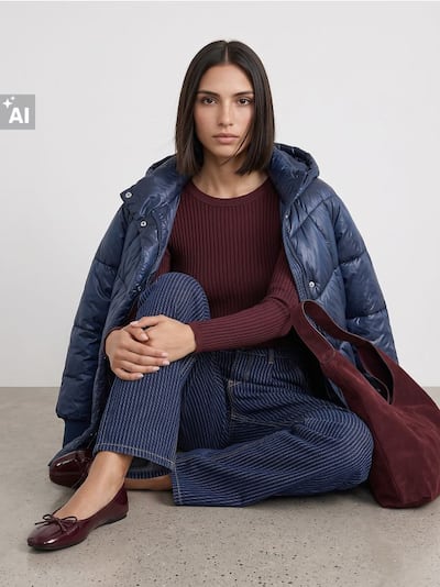 Утеплена куртка oversize