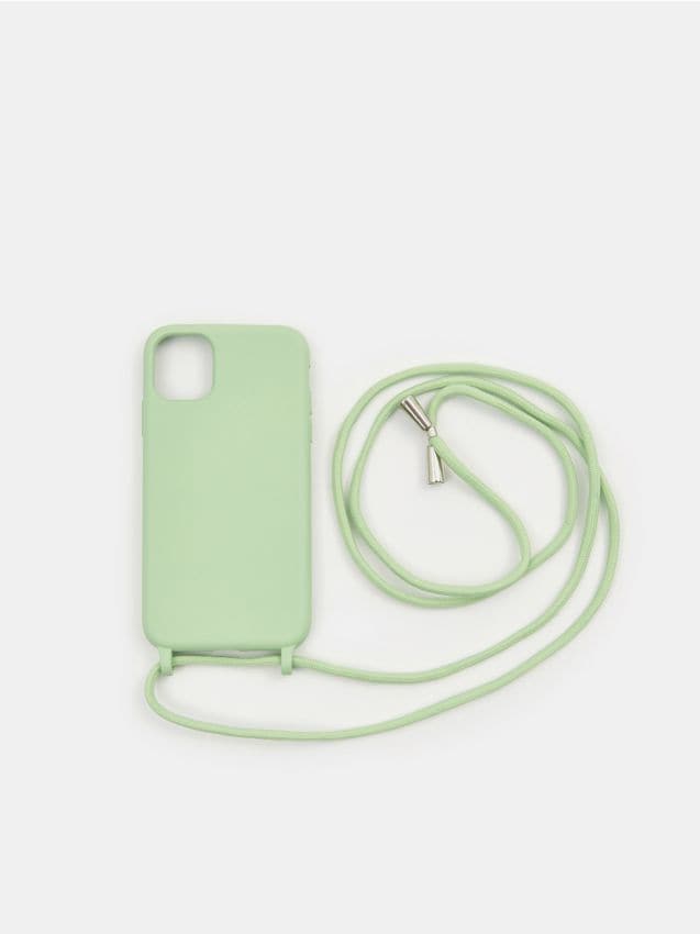 Sinsay - Etui iPhone 11/XR - zielony