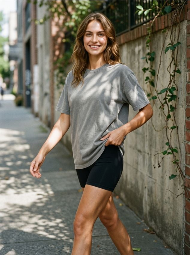 Sinsay - Bluză sport cu mânecă scurtă - gri deschis