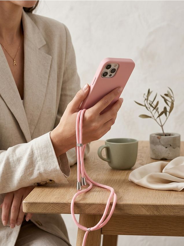 Sinsay - Husă de protecție pentru iPhone 12 / 12 Pro - roz