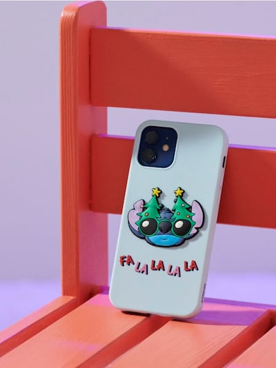 Jõuluteemaline ümbris iPhone 12/12 Pro jaoks Stitch