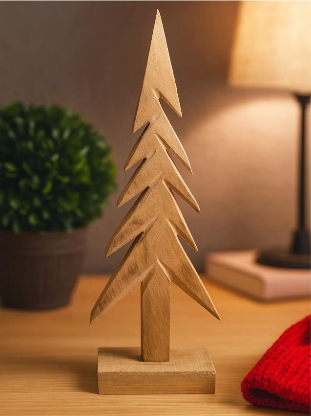 Sinsay - Stojaca vianočná dekorácia - béžová