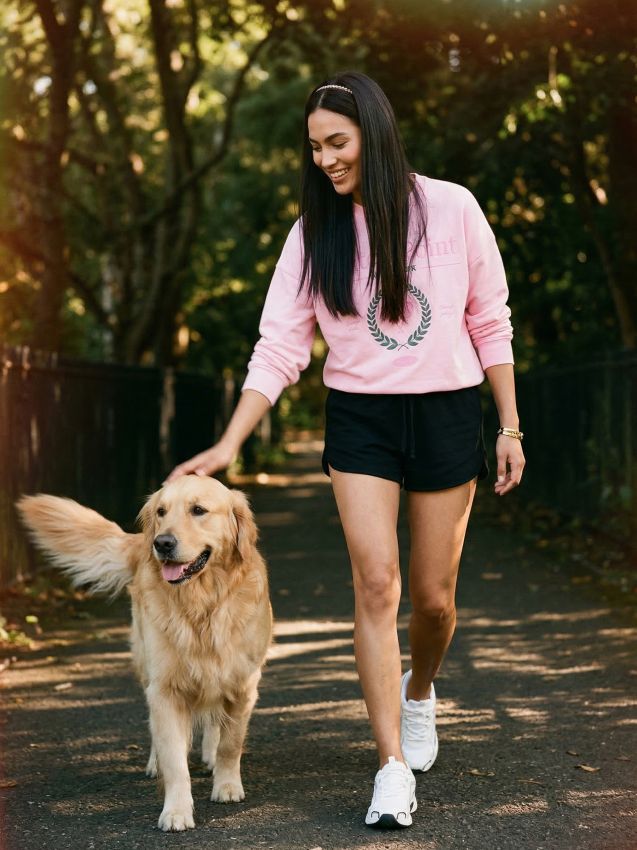 Sinsay - Dresowe szorty z kieszeniami - czarny