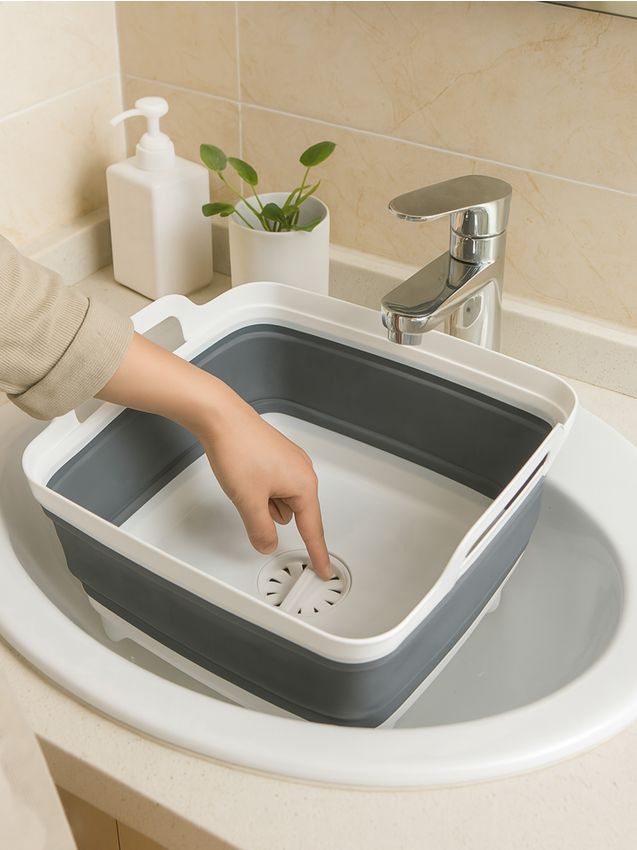 Sinsay - Skladacie vedro - tmavosivá