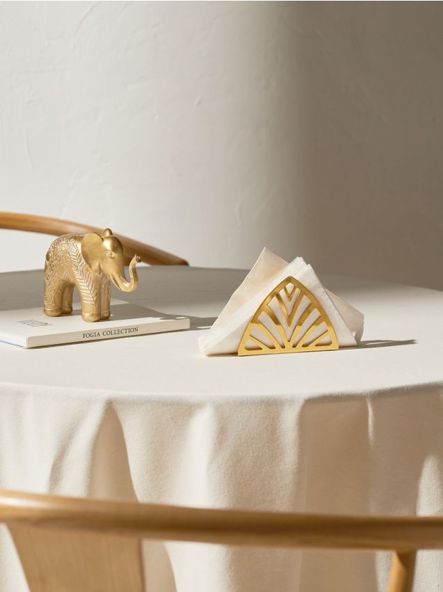 Luxshiny Serviettenhalter Gold - 2er Set Vintage Design Für Tischdeko