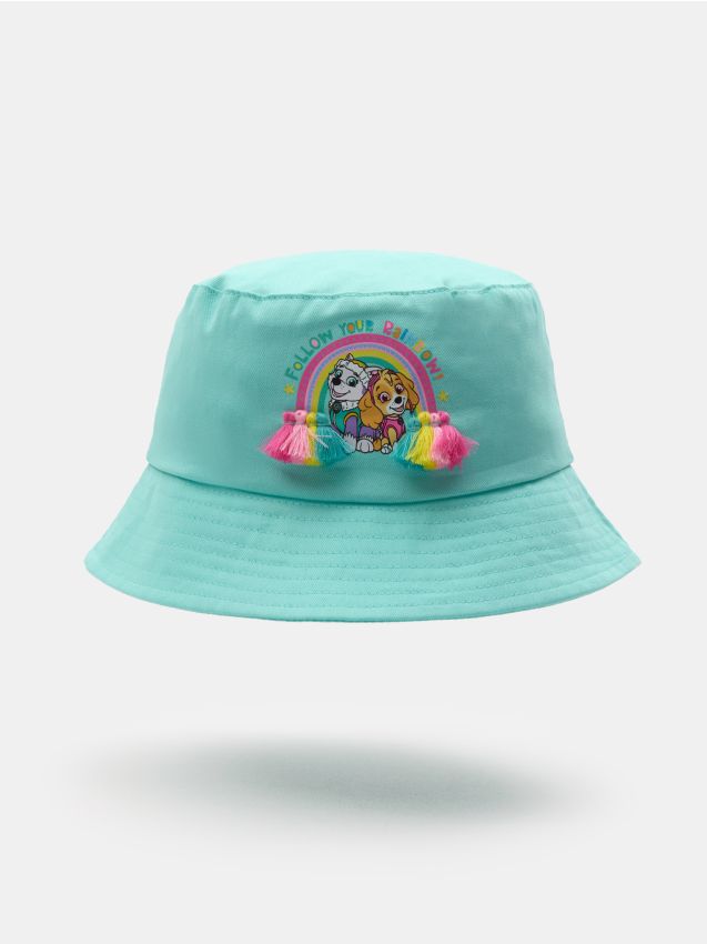 Sinsay - Klobúk typu bucket hat Paw Patrol - bledozelená