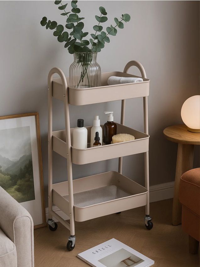 Sinsay - Regál na kolieskach - béžová