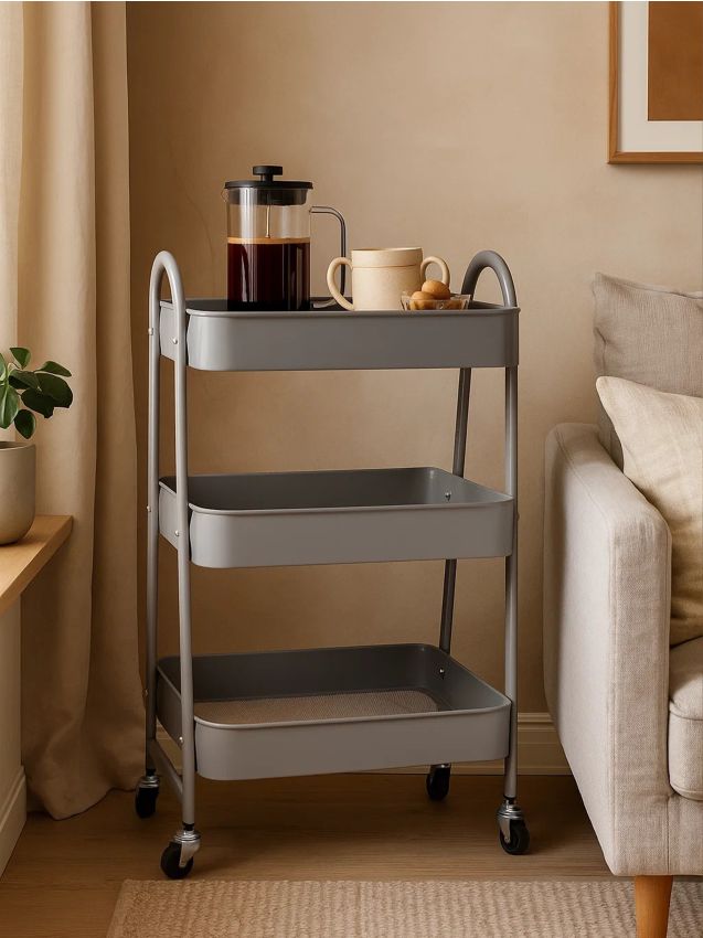 Sinsay - Regál na kolieskach - svetlošedá