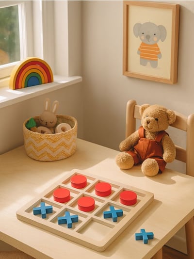 Drewniana gra logiczna