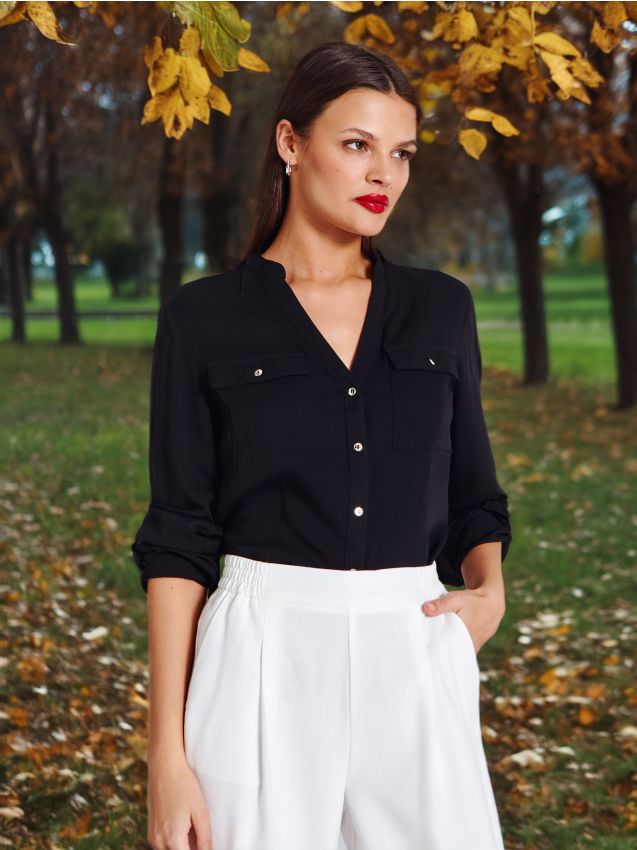 Camicia Colore nero - SINSAY - 6429X-99X