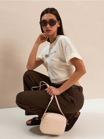 Torebka crossbody z imitacji skóry
