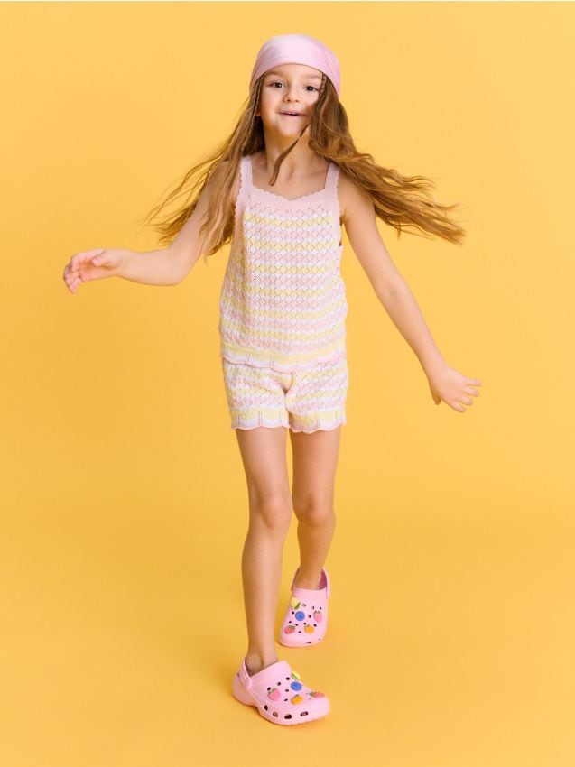 Sinsay - Set croșetat din bumbac - multicolor