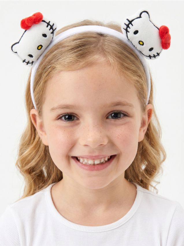 Sinsay - Bentiță Hello Kitty - alb