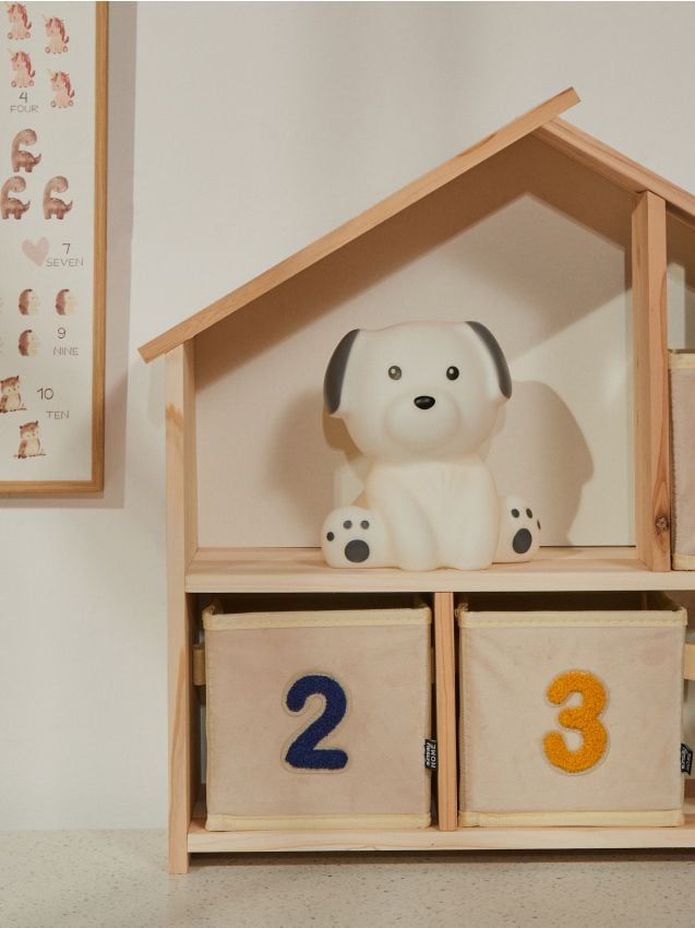 Sinsay - Lumină de noapte LED pentru copii în formă de câine - alb