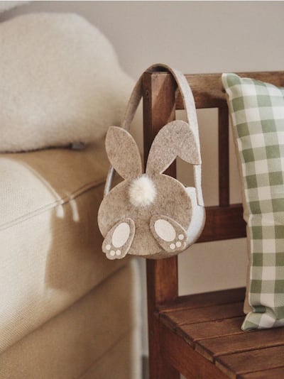 Lihavõttekorvid jänese motiiviga 2 pakk