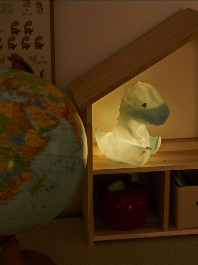 Sinsay - Lumină de noapte LED pentru copii în formă de dinozaur - light blue
