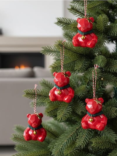 Набір з 4 ялинкових куль