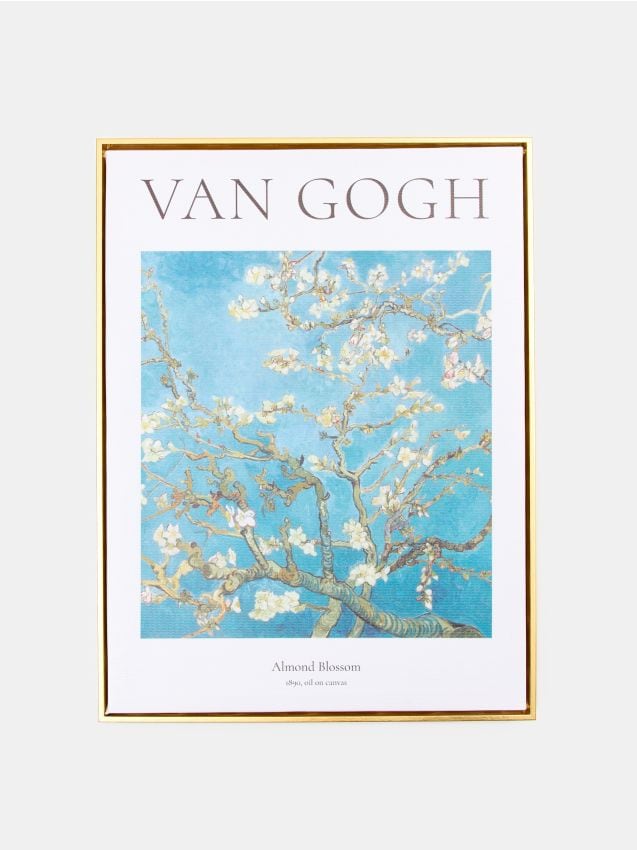 Sinsay - Tablou înrămat Van Gogh Almond Blossom - multicolor