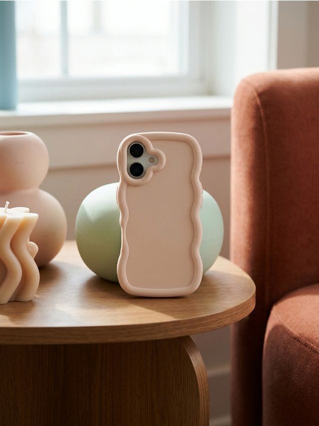 Sinsay - Husă pentru iPhone 16 - nude