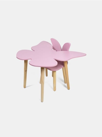 Набір столик і стільчик у формі метелика