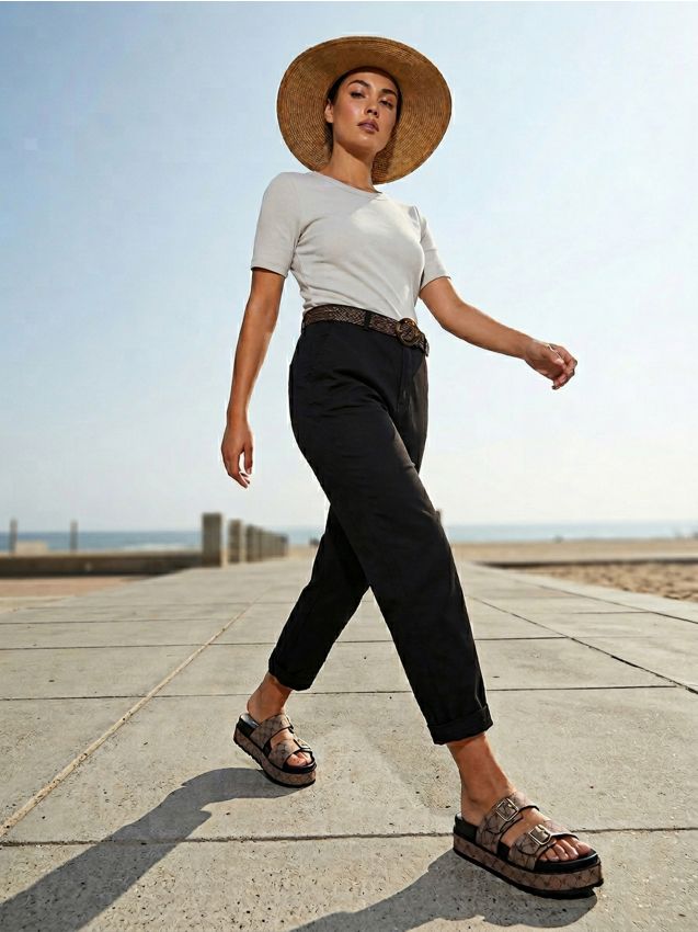 Sinsay - Tricou din bumbac basic - crem