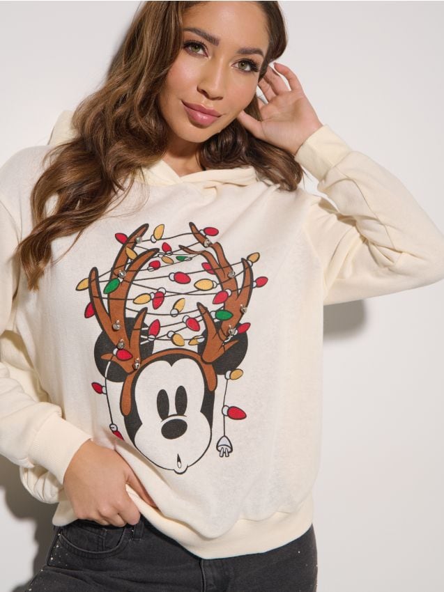 Sinsay - Mikina Mickey Mouse - telová