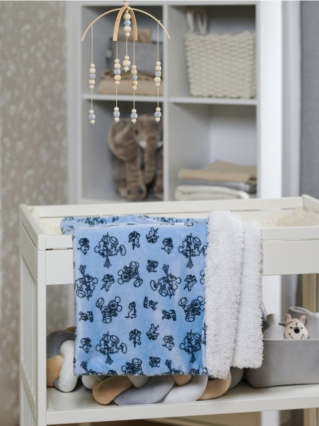 Decke Disney Farbe Hellblau - SINSAY