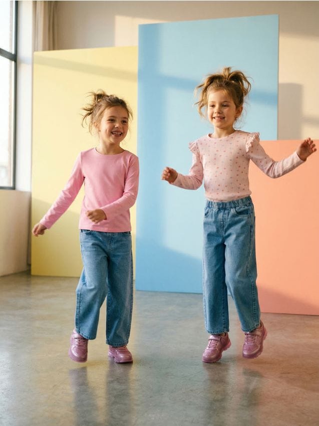 Sinsay - Tricouri din bumbac 2 pack - multicolor